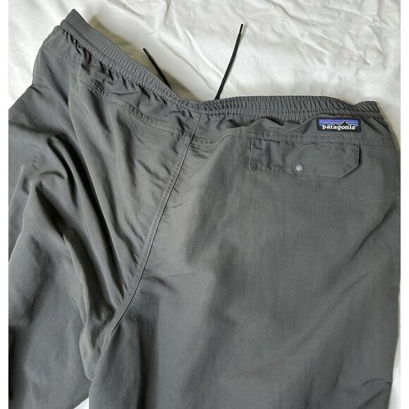 Patagonia Baggies Pants Joggers Mens XXL Nylon Graphite Gray Hiking 55211 - Picture 8 of 8